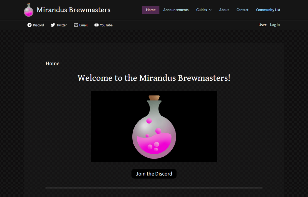 The Brewmasters Homepage